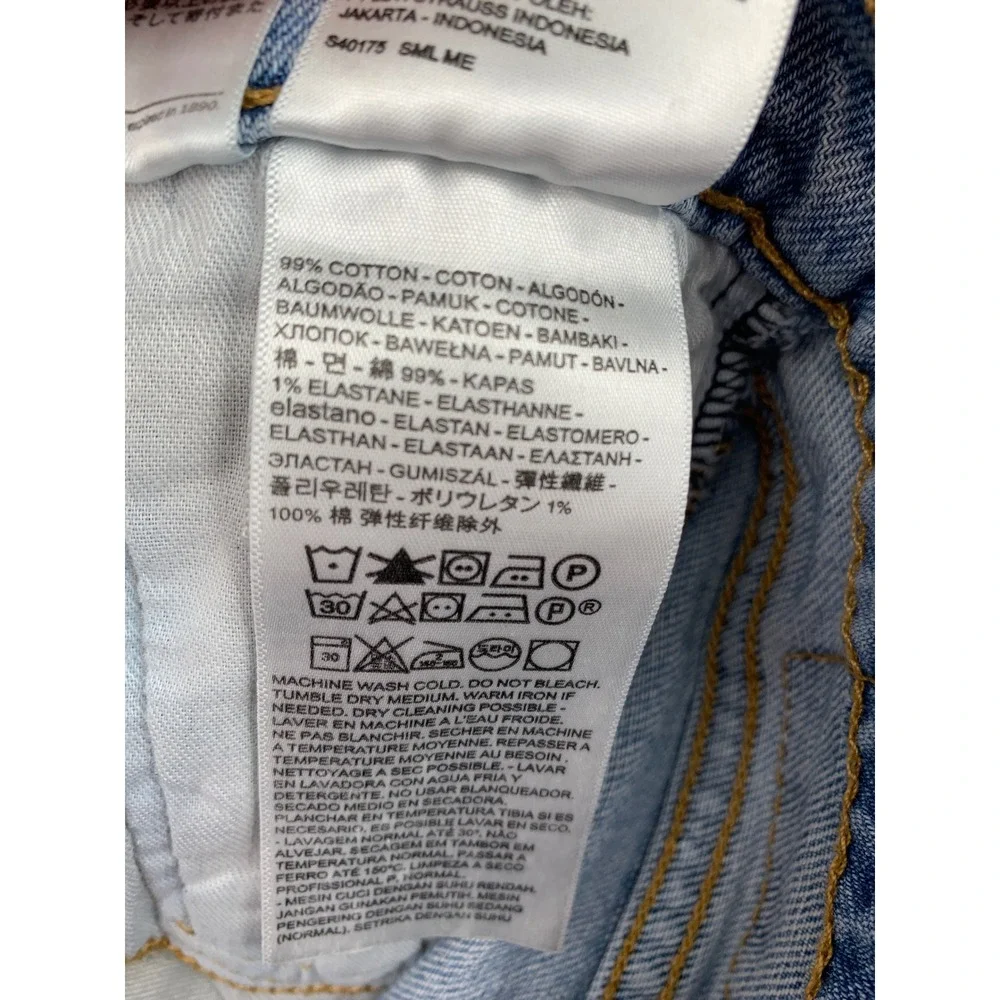 Levis Shorts Mens 30 Blue Light Wash 11